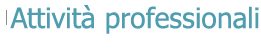 Attivitą professionali